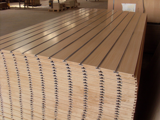 Slotted mdf boards