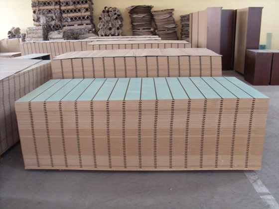 Slotted mdf boards